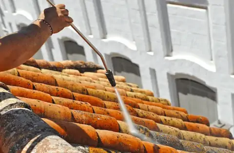 Nettoyage de toitures - Feneu